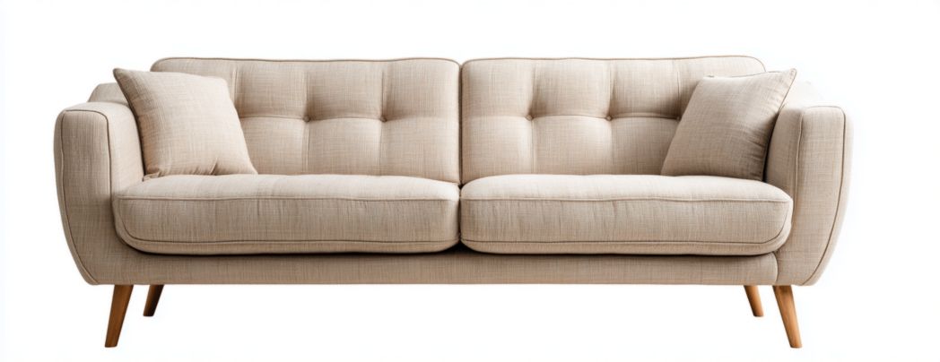 Sofa zur Wohnraumausstattung aus Stoff-200 x 90 x 85